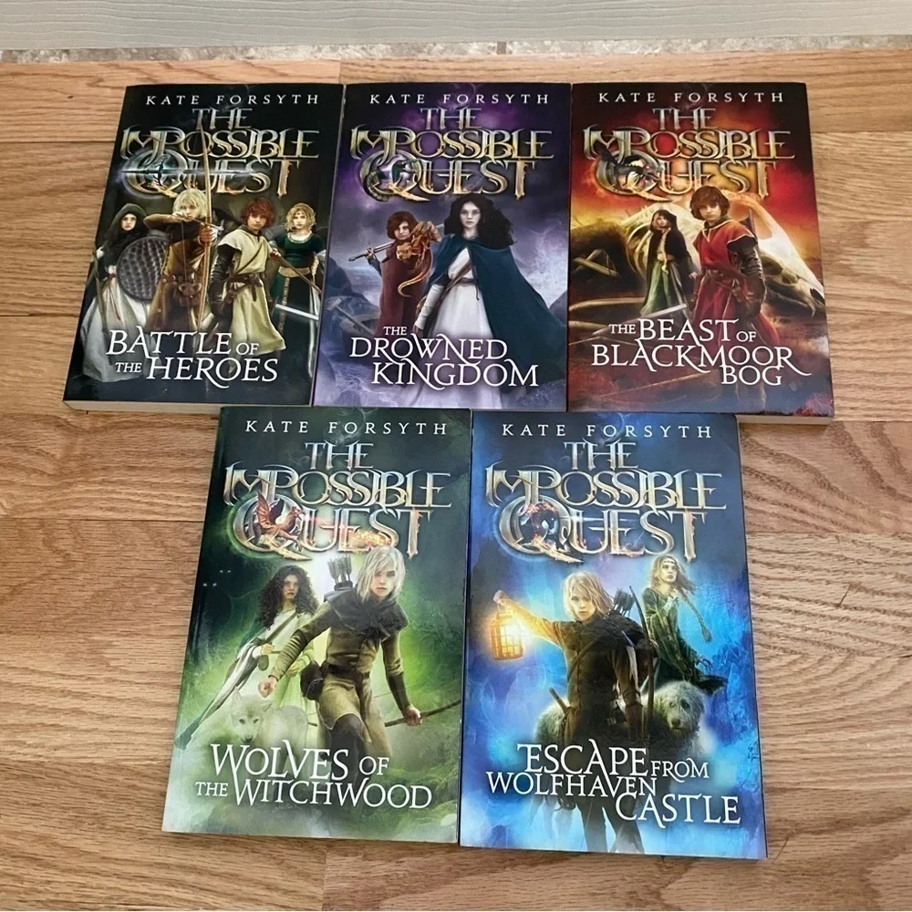The Impossible Question Book Bundle Lot 1-5 Kate Forsyth